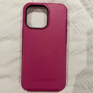 OTTERBOX Symmetry iPhone 13 Pro Protective Case in Renaissance pink